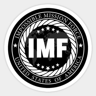 No mission is impossible Sticker